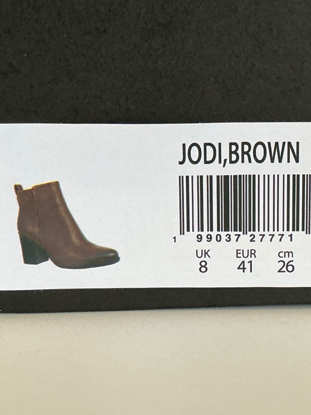 NEW Naturalizer Ankle Boots Style Jodi Zip Side Brown 10M - Picture 11 of 16